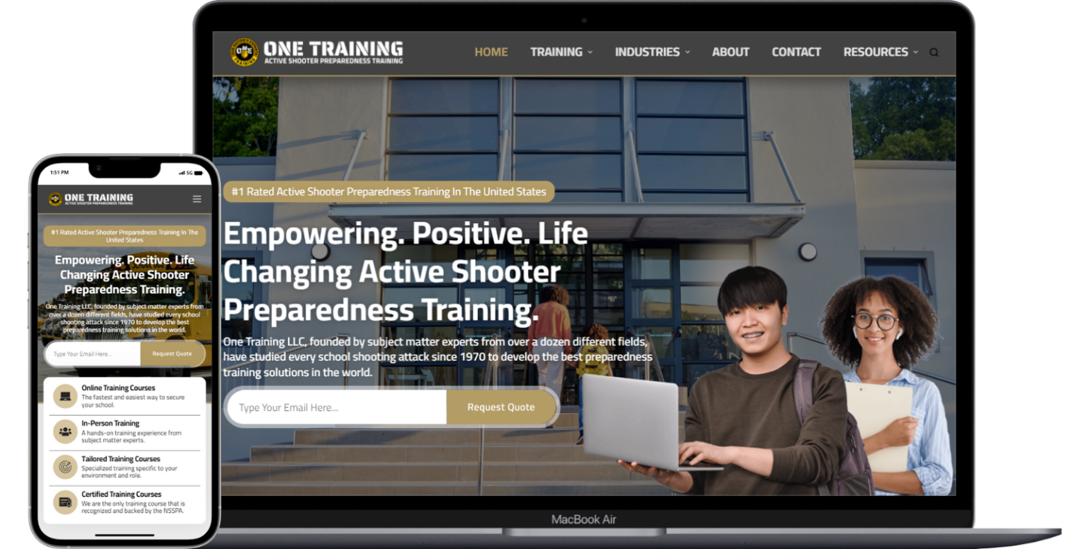 One Training LLC Website