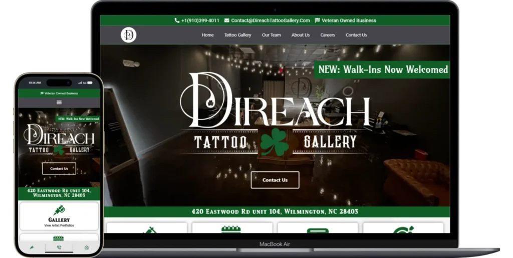 www.DireachTattoo.com