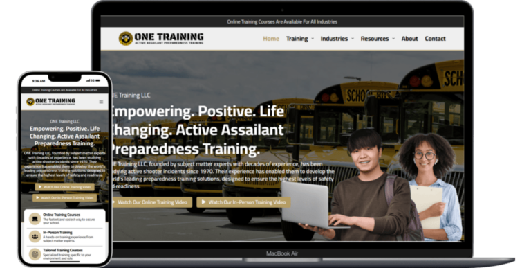 trainingone.org website